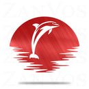 Dolphin Jumping Wall Art