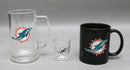 Miami Dolphins 3-Piece Glassware Gift Set