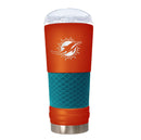 Miami Dolphins "The Draft" 24 oz. Stainless Steel Travel Tumbler