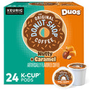The Original Donut Shop Nutty + Caramel K-Cups, Medium Roast – 24 Count