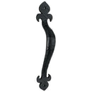 FDL Large 13 in. Black Door Pull Handle