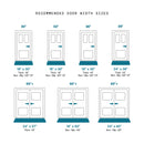 Watercolor Floral Coir Doormat