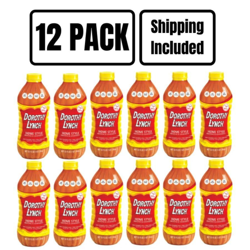 Homestyle Dorothy Lynch Salad Dressing | Case of 12 | 32 oz | Gluten Free