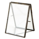 Double Picture Metal Frame | Multipurpose Rustic Photo Holder  | 5" x 7"