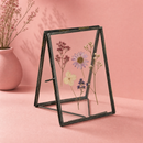 Double Picture Metal Frame | Multipurpose Rustic Photo Holder  | 5" x 7"