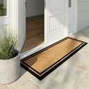 Double Black Border Coir Doormat
