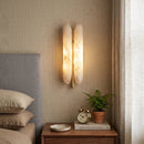 Husk Alabaster Wall Sconce