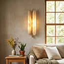 Husk Alabaster Wall Sconce