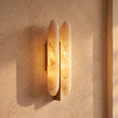 Husk Alabaster Wall Sconce