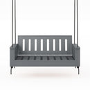 Amish Casual Rockford Daybed Swing Package with Included Cushions, Sofa, Dovetail Grey Paint