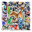 50 Dragon Stickers for Laptops Water Bottles & Notebooks