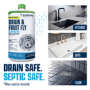 Drain and Fruit Fly Eliminator