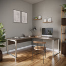 Custom L-Shaped Executive Desk 72" x 72" | Reversible Return