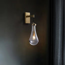 Raindrop Crystal Wall Sconce