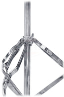 GRIFFIN Drum Hardware Set (3 Piece Kit) - Kick Drum Pedal, Drummer's Throne Seat & Straight Cymbal Stand - Deluxe Chrome Percussion Set for Mounting Crash, Ride & Splash Cymbals