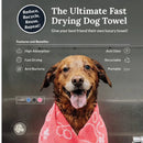Delilah Home Drytek Dog Bath Towel