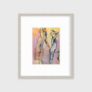 Dual Figures IV - Open Edition Paper Print