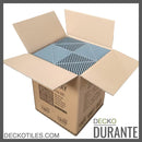Garage Tile - GREY - Interlocking PP Flooring - High End Polypropylene | 100% Recyclable | DECKO DURANTE (15.8" x 15.8" x 0.7" tile)