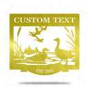 Duck Pond Monogram