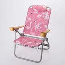 Evelyn Henson Dune High Beach Chair in Flamingo
