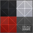 Garage Tile - Interlocking PP Flooring - High End Polypropylene | 100% Recyclable | DECKO DURANTE (15.8" x 15.8" x 0.7" tile) Select Color