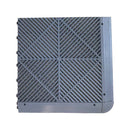 Garage Tile Corner for Interlocking PP Flooring - High End Polypropylene | 100% Recyclable | DECKO DURANTE (2.4" x 2.4" x 0.7")