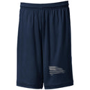 Distressed Flag Competitor Short