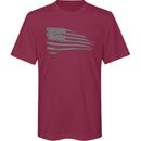 Distressed Flag Kids Zone Tee