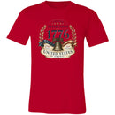 Vintage T-Shirt Premium Americana Established 1776 Patriotic Anniversary