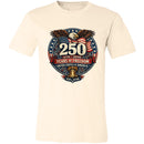 Vintage T-Shirt 250 Years Of Freedom Rustic Patriotic America