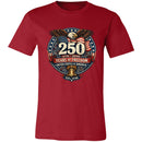 Vintage T-Shirt 250 Years Of Freedom Rustic Patriotic America