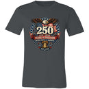 Vintage T-Shirt 250 Years Of Freedom Rustic Patriotic America