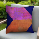 Outdoor Pillow - Flag 1 Navy