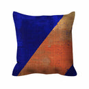 Outdoor Pillow - Flag 3 Navy