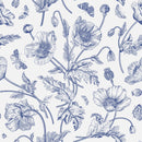 Blue Poppies Wallpaper
