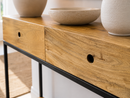 W/D Iron  Console Table - 43 x 15 x 36 in