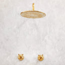 Wall Mounted Shower System, Antique Finish,