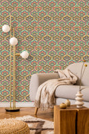 Voguish Birds and Flowers Wallpaper Tasteful