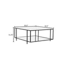 Schaffern Clear Coffee Table
