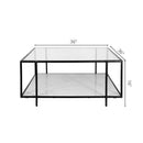 Schaffern Black Coffee Table