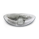 Lovecup Smoke Murano Glass Plate L733