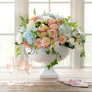 Lovecup Glazed White Ceramic Footed Bowl L734