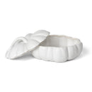 Lovecup Matte White Lidded Ceramic Pumpkin Bowl Large L271