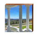 Moses Cone Manor Sign | Real Art Print on Wood