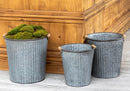 Lovecup Galvanized Flower Bucket Large L265