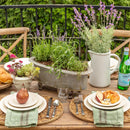 Lovecup French Country Oblong Centerpiece Planters, Set of 2 L970