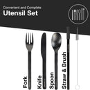 EcoVessel's Wanderware Reusable Stainless Steel Set
