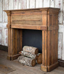 Lovecup Reclaimed Wood Fireplace Mantel L636