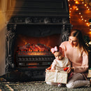 (Open Box) Eternal Flame EF26-LG Smart Electric Fireplace Logs, WiFi Enabled