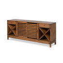 Lovecup Lana Wood Console Cabinet with Removable Wine Racks L132
